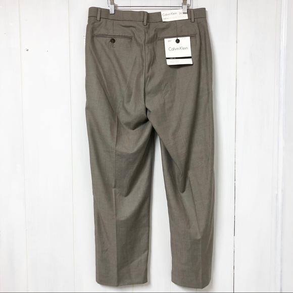 Calvin Klein Taupe Dress Pants NWT - Picture 4 of 5